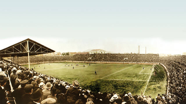 1922. The Les Corts Football Grounds — Barça’s “Cathedral”