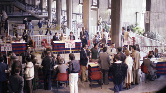 1978. Nueva etapa con el presidente Josep Lluís Núñez