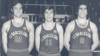 Història Basquet old picture of barcelona basketball players