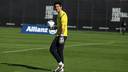 Oier during a training session 09-11-2011
