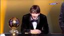 Messi guanyador de la Pilota d'Or 2010