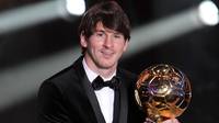 Messi, guanyador de la Pilota d'Or 2010