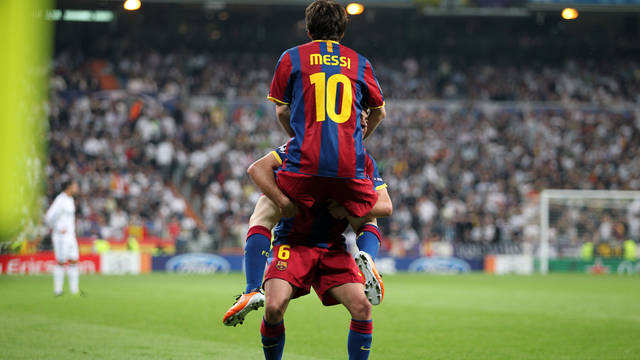Temporada 2010-11. Lliga de Campions. Madrid-Barça (0-2) / FOTO: MIGUEL RUIZ - FCB