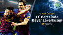 Barça-Bayer Leverkusen tickets go on sale