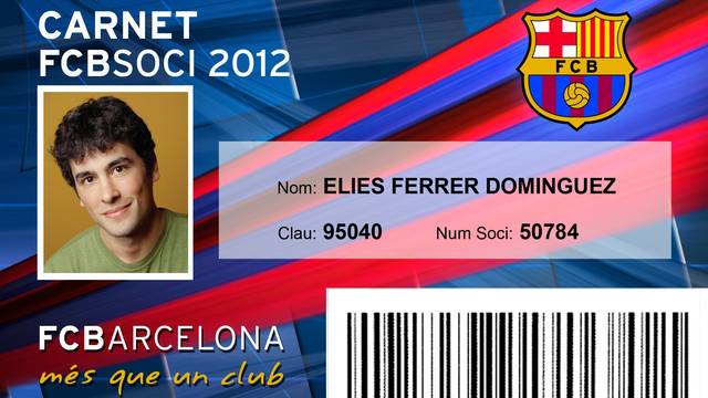 Hazte socio del FC. Barcelona