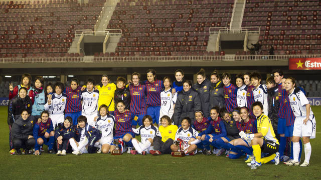 FC Barcelona - INAC Kobe / FOTO: ÁLEX CAPARRÓS - FCB