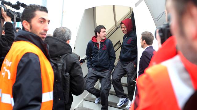 Cuenca and Thiago in Cologne. PHOTO: MIGUEL RUIZ - FCB
