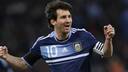Messi celebra un dels gols contra Suïssa / FOTO: CLARÍN.COM