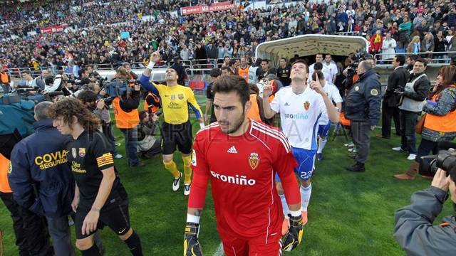 ZARAGOZA - FCB (1-4) / PHOTO: MIGUEL RUIZ - FCB