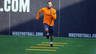 Alves joins team-mates in training