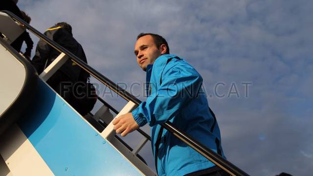Barça arrive in London  / PHOTO: MIGUEL RUIZ - FCB