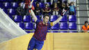 Beto Borregán celebrates a goal / PHOTO: Miguel Ruiz - FCB