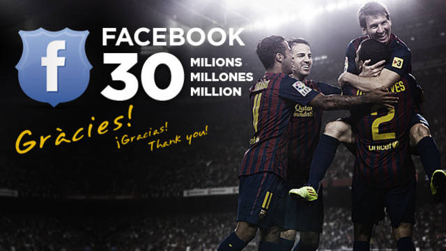 Facebook 30 milions