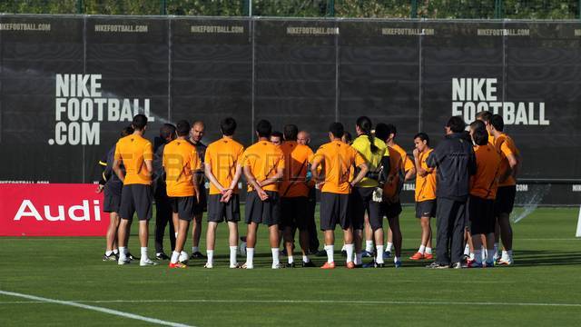 Training session 08/05/12. IMAGE: MIGUEL RUIZ-FCB.