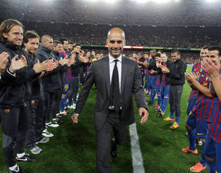 L'últim partit de Guardiola al Camp Nou / FOTO: MIGUEL RUIZ - FCB