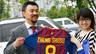 Barça recognises the support of chinese teacher