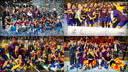 Barça's four professional teams have won 300 titles