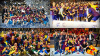 Barça's four professional teams have won 300 titles
