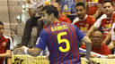 Gabriel, autor d'un gol a la final de la Copa del Rei / FOTO: LNFS
