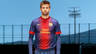 Players with the new kit