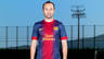 Players with the new kit