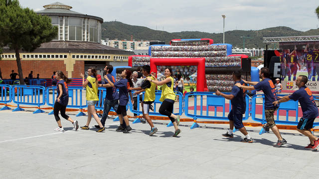 FutbolNet al Carmel. FOTO: MIGUEL RUIZ-FCB.