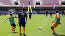 Festival 'FutbolNet' al Miniestadi. FOTO: ÀLEX CAPARRÓS / FCB