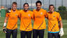Four goalkeepers in first session of the day