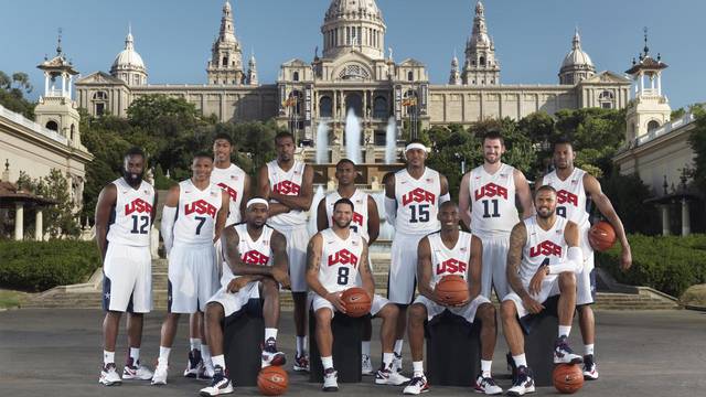 Team USA in Barcelona