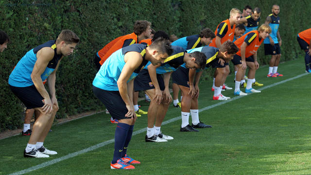 Friday's training session /PHOTO: MIGUEL RUIZ-FCB
