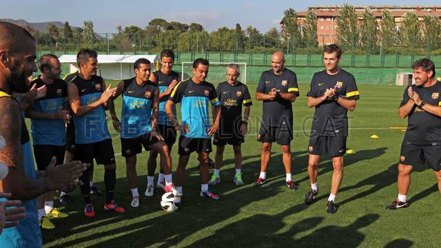 First training session with internationals / PHOTO: MIGUEL RUIZ - FCB