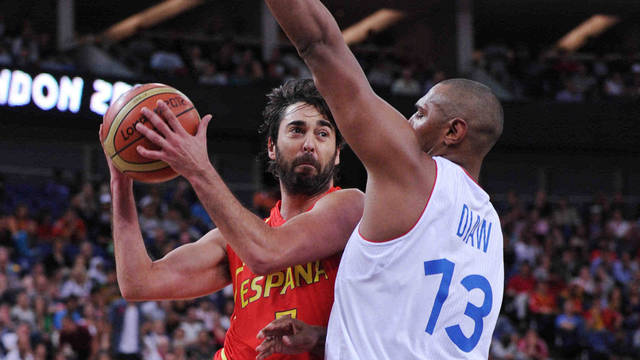 Navarro and Diaw in the quarter-finals / PHOTO: Matteo Marchi - FIBA