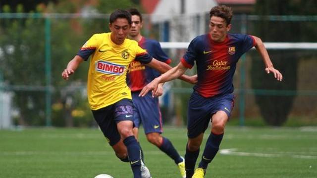 El Juvenil B s'imposa a l'Amèrica en el primer partit / FOTO: copasub17.mx