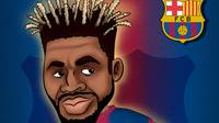 Alex Song Barça Toons