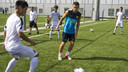 Pedro amb els jugadors de 'The Chance' / FOTO: nikeinc.com