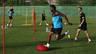 First training session of Song. IMAGE: MIGUEL RUIZ-FCB.