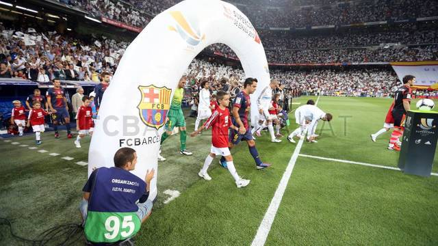 The other side of the match at the Bernabéu / PHOTO: MIGUEL RUIZ - FCB