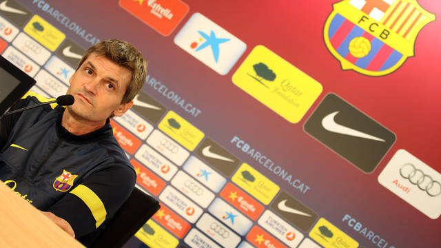 Tito Vilanova/ PHOTO: MIGUEL RUIZ - FCB