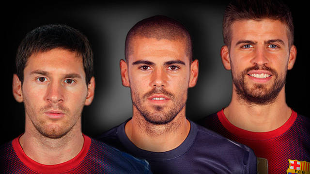 Messi, Valdés i Piqué, els més utilitzats per Vilanova en aquest inici de la temporada