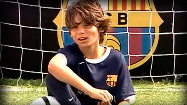 Gabriel, el protagonista del vídeo més vist al Youtube del FC Barcelona durant el mes d'agost