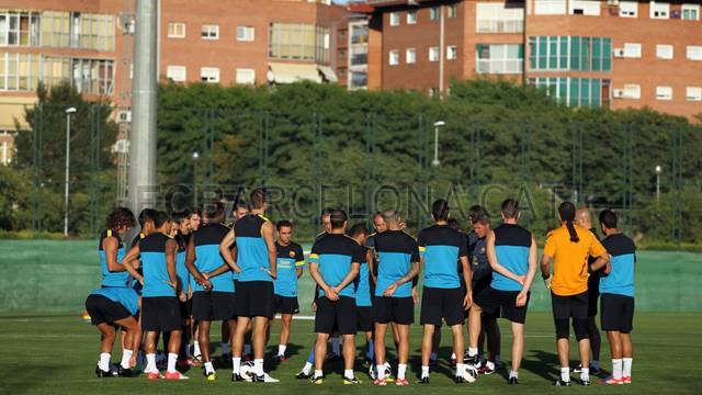 Entrenament 13/09/12. FOTO: MIGUEL RUIZ-FCB.