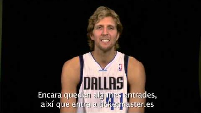 Nowitzki te invita a la cita del Sant Jordi
