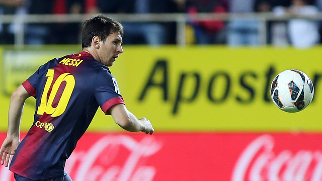 Messi, en un partit. FOTO: MIGUEL RUIZ-FCB.