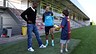 Squad thrilled to meet Gabriel / PHOTO: MIGUEL RUIZ - FCB