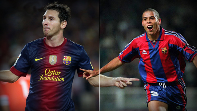 Fotomuntatge entre Messi i Ronaldo.