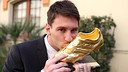 Messi's second Golden Boot award