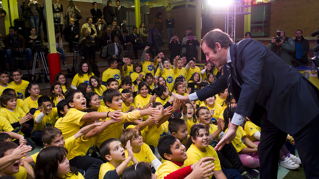 Sandro Rosell / PHOTO: ÀLEX CAPARRÓS / FCB Sandro Rosell / PHOTO: ÀLEX CAPARRÓS / FCB