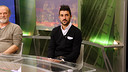 Villa on Barça TV's  'El Marcador' / PHOTO: MIGUEL RUIZ - FCB