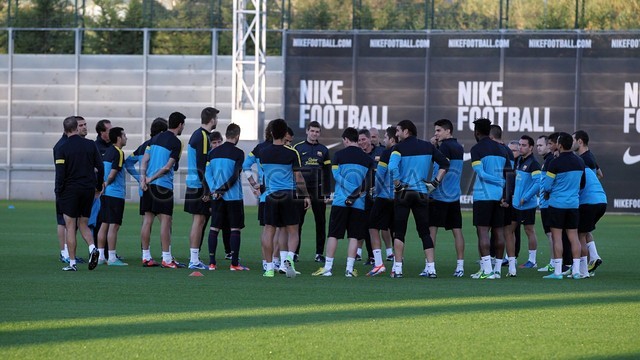 Training session 10/11/12. FOTO: MIGUEL RUIZ-FCB.
