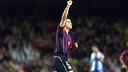 Xavi, ten goals from free kicks